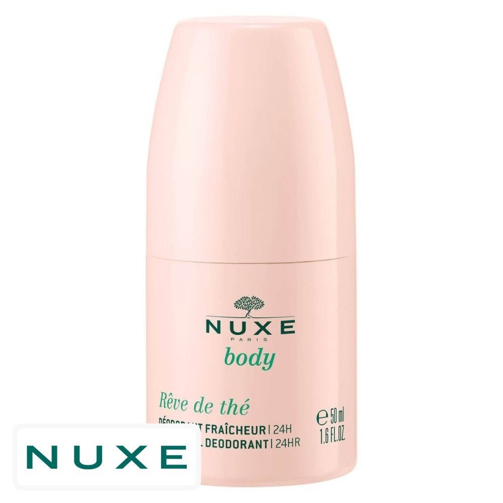 Nuxe Body Rêve de Thé Déodorant Roll-On Bille Fraîcheur 24h – 50ml