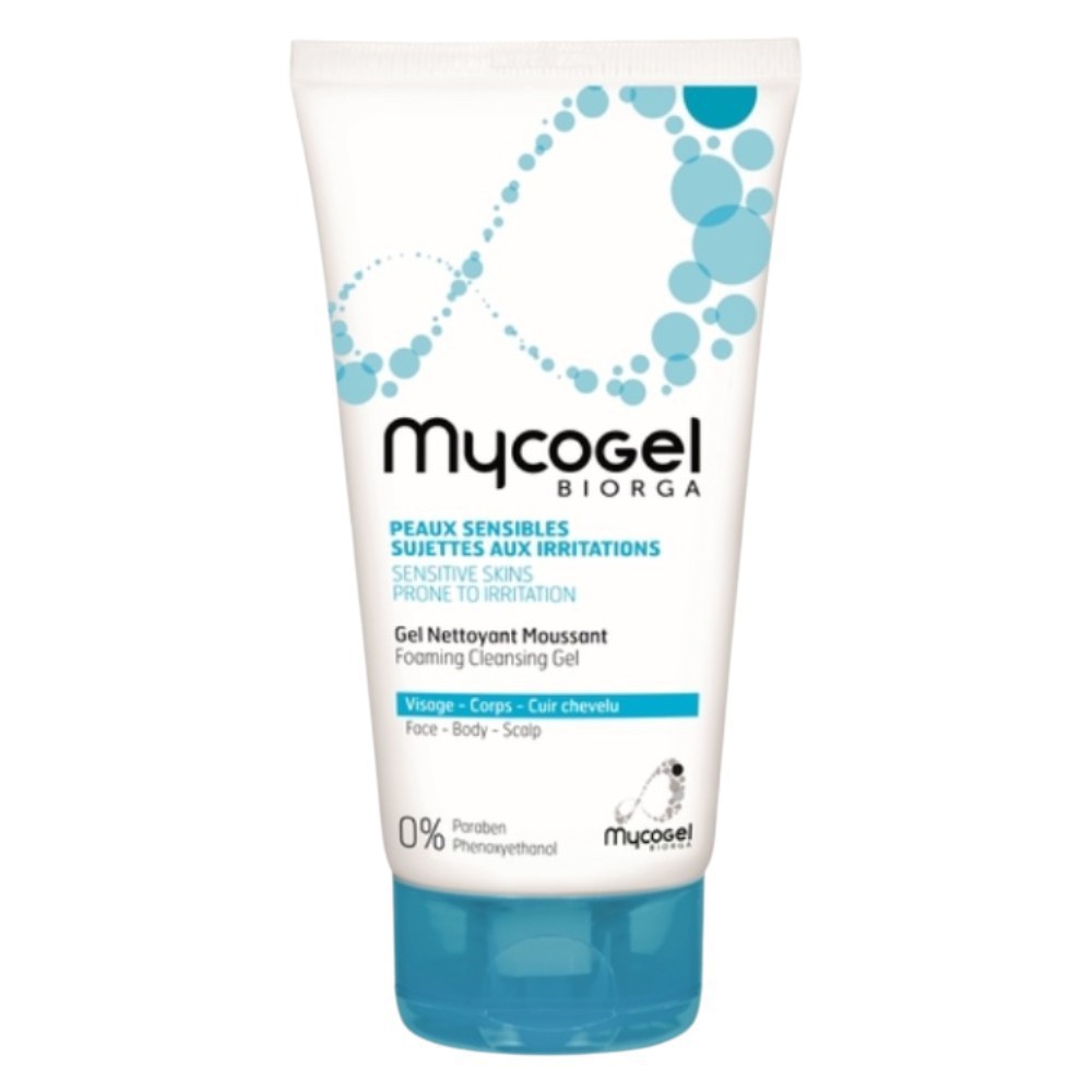 BIORGA MYCOGEL GEL NETTOYANT MOUSSANT 150ml