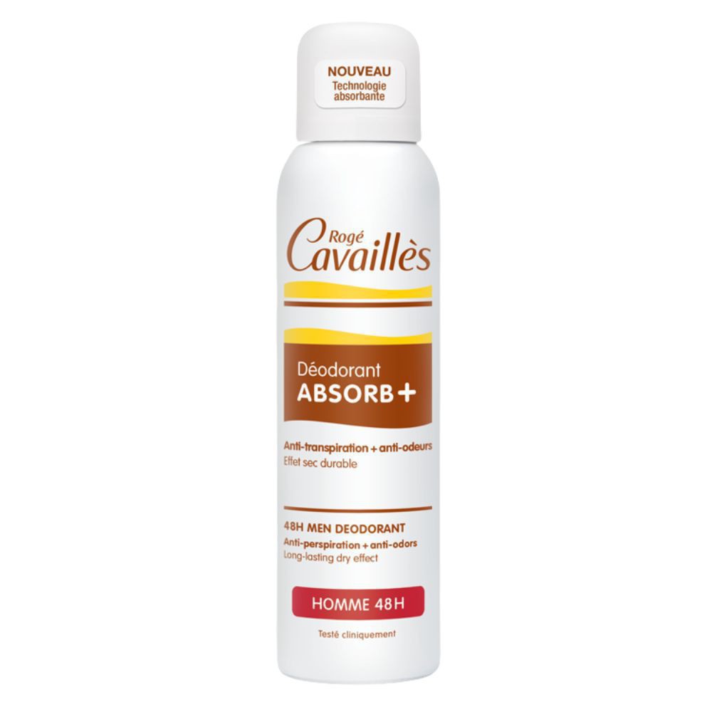 Rogé Cavaillès Déodorant Absorb+ Homme 48h Spray – 150ml