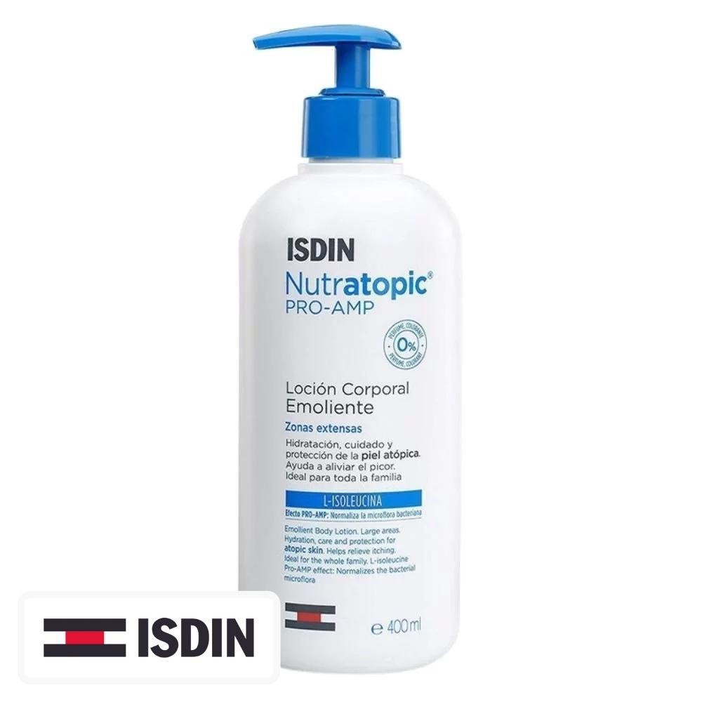 Isdin Nutratopic Lotion Corporelle Émolliente Hydratante – 400ml