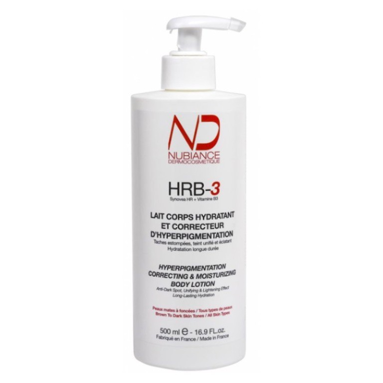 NUBIANCE HRB-3 LAIT CORPS HYDRATANT 500ml