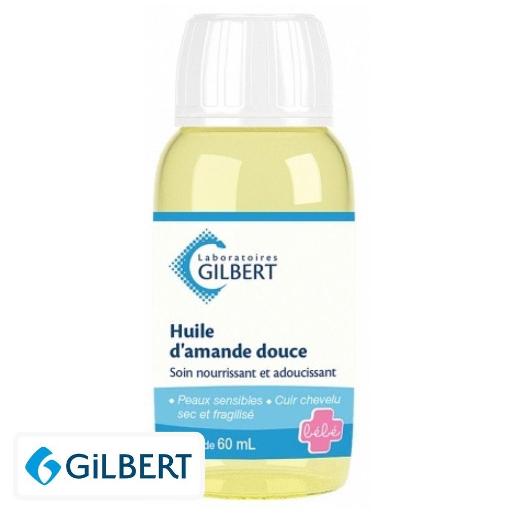 Gilbert Huile d’Amandes Douce Nourrissante Adoucissante – 60ml