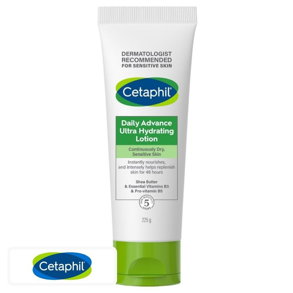 Cetaphil Daily Advance Lotion Ultra-Hydratante Peaux Sèches & Sensibles – 225g