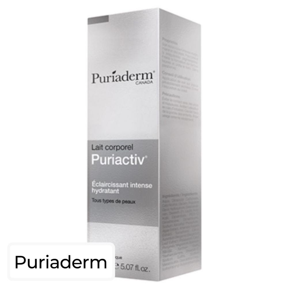 Puriaderm Puriactiv Lait Corporel Éclaircissant Intense Hydratant – 150ml