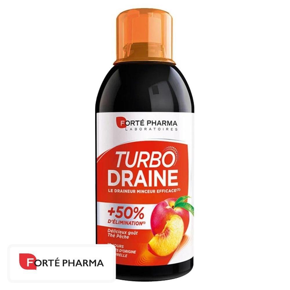 Forté Pharma Turbo Draine Pêche – 500ml