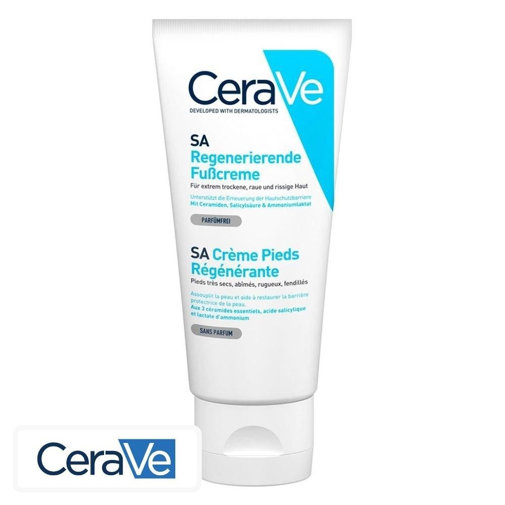 CeraVe SA Crème Pieds Régénérante – 88ml