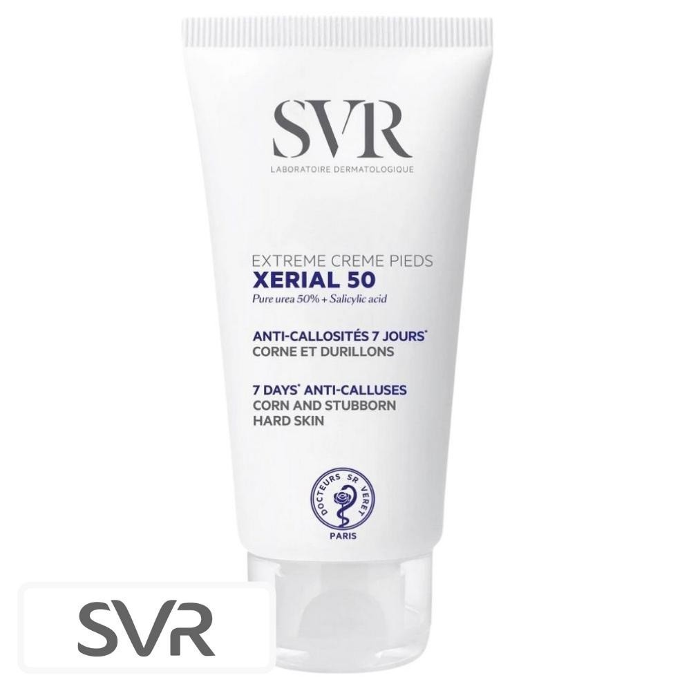 SVR Xerial 50 Extrême Crème Pieds Anti-Callosités 7 Jours Cornes & Durillons – 50ml