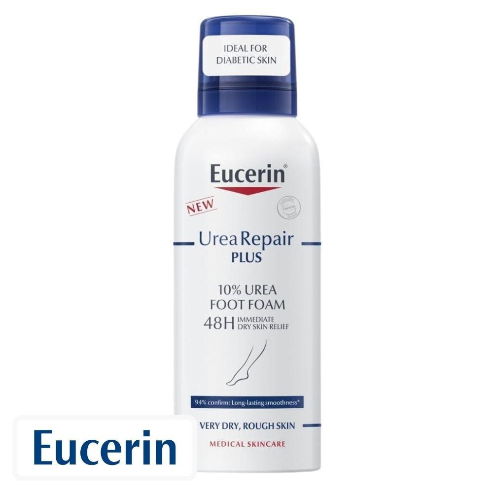 Eucerin UreaRepair Mousse Hydratante Pieds 48h 10% d’Uréee – 150ml