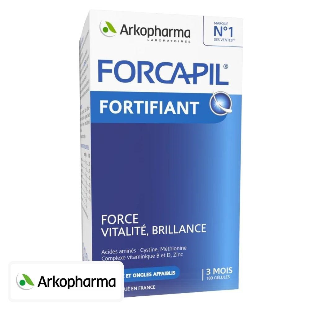 Arkopharma Forcapil Fortifiant Cheveux & Ongles – 180 Gélules