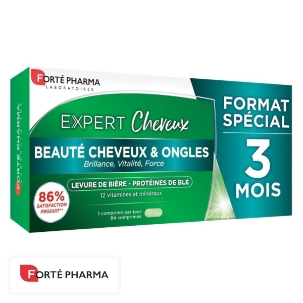 Forté Pharma Expert Cheveux & Ongles – 84 comprimés