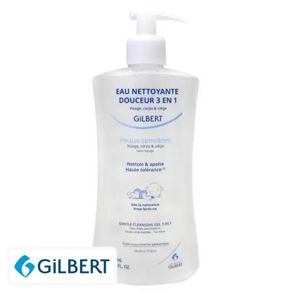 Gilbert Eau Nettoyante Douceur 3en1 Apaisante – 400ml