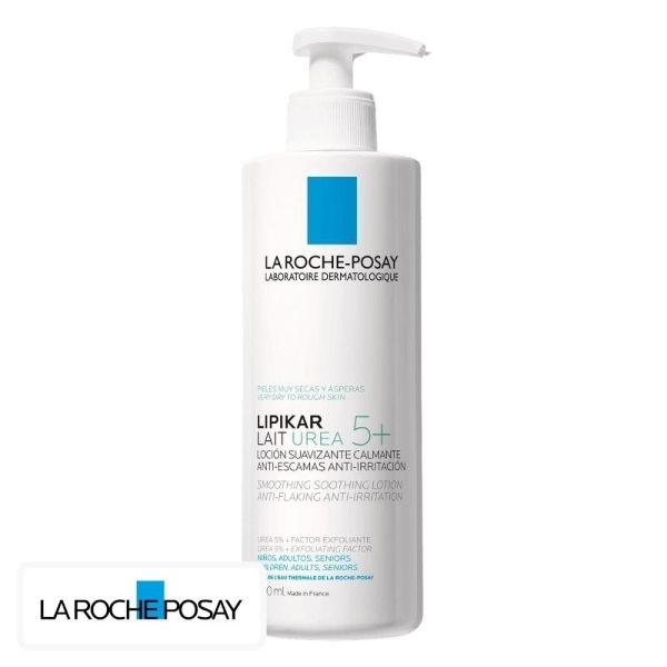 La Roche-Posay Lipikar Lait Urea 5+ Hydratant Anti-Squames – 400ml