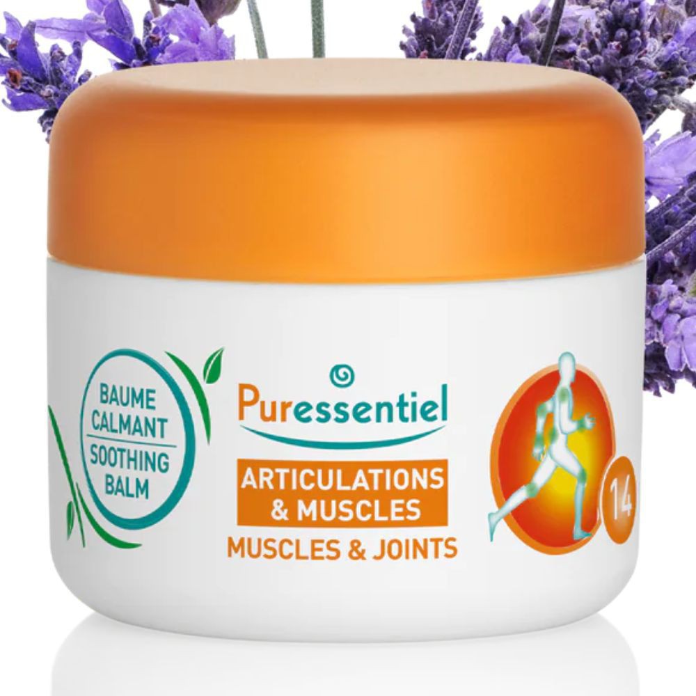 Puressentiel Articulations & Muscles Baume Calmant Muscles & Joints aux 14 Huiles Essentielles – 30ml