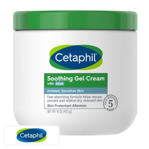 Cetaphil Gel-Crème Apaisant Peaux Sensibles – 453g