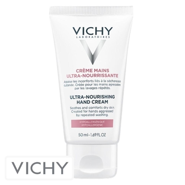 Vichy Crème Mains Ultra-Nourrissante Apaisante – 50ml