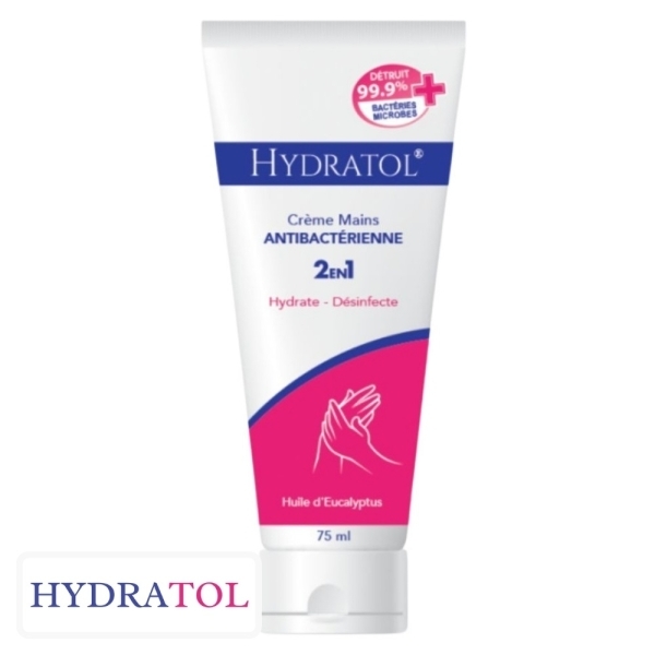 Hydratol Crème Anti-Bactérienne 2en1 – 75ml