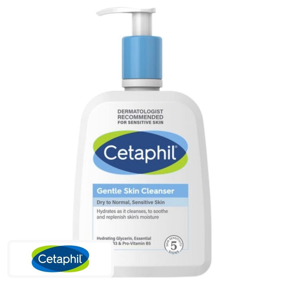 Cetaphil Lotion Nettoyante Douce Peaux Sèches Normales & Sensibles – 500ml