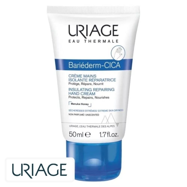 Uriage Bariéderm-Cica Crème Mains Isolante Réparatrice – 50ml