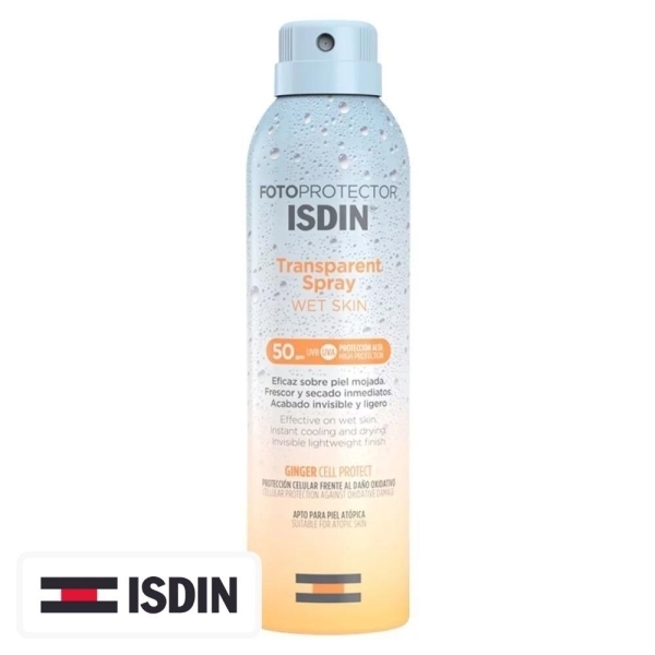 Isdin Fotoprotector Spray Wet Skin Ecran Solaire Spf50 – 250ml