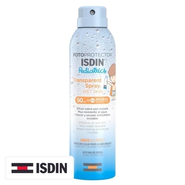 Isdin Fotoprotector Spray Pediatrics Wet Skin Ecran Solaire Spf50 – 250ml