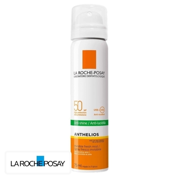 La Roche-Posay Anthelios Brume Fraîche Ecran Solaire Anti-Brillance Invisible Spf50 – 75ml