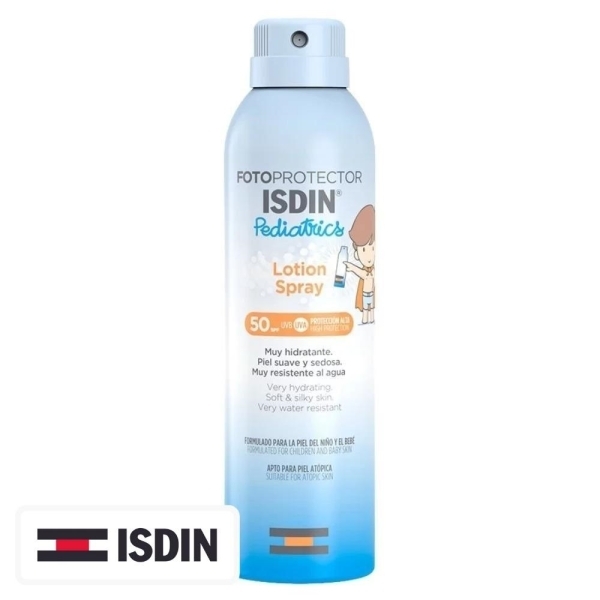 Isdin Fotoprotector Lotion Spray Pediatrics Ecran Solaire Spf50 – 250ml