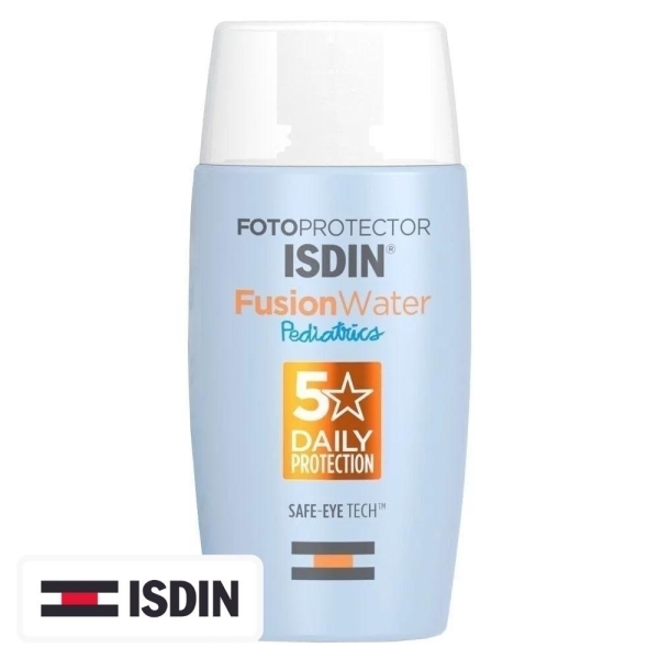 Isdin Fotoprotector Fusion Water Pediatrics Ecran Solaire Toucher Sec Spf50 – 50ml