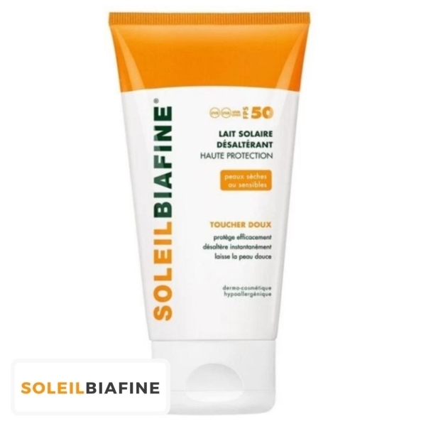 Biafine SoleilBiafine Ecran Solaire en Lait Ultra Hydratant Spf50 – 150ml