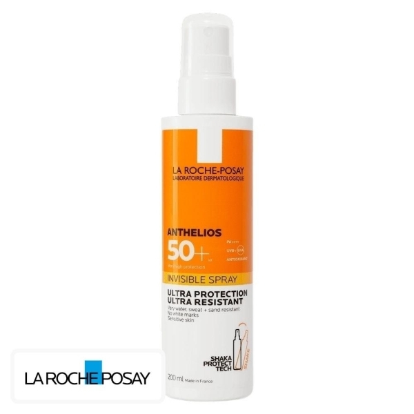 La Roche-Posay Anthelios Ecran Solaire en Fluide-Spray Invisible Spf50 – 200ml