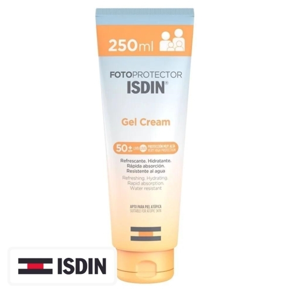 Isdin Fotoprotector Ecran Solaire en Gel-Crème Spf50 – 250ml