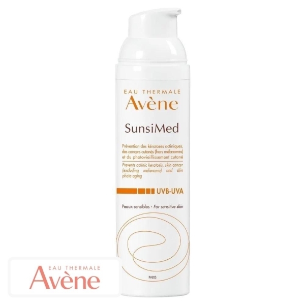 Avène Ecran Solaire SunsiMed Kératoses Actiniques UVA-UVB – 80ml