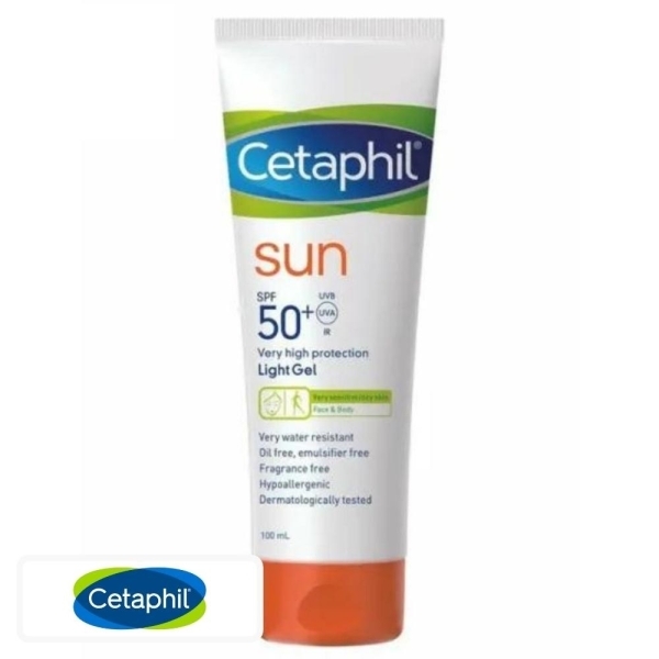 Cetaphil Sun Ecran Solaire en Gel Léger Spf50 – 100ml