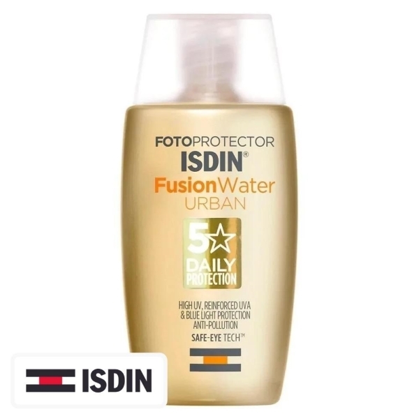 Isdin Fotoprotector Fusion Water Urban Ecran Solaire Toucher Sec Spf30 – 50ml