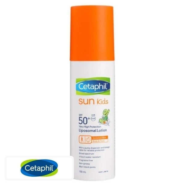 Cetaphil Sun Kids Ecran Solaire en Lotion Liposomale Spf50 – 150ml