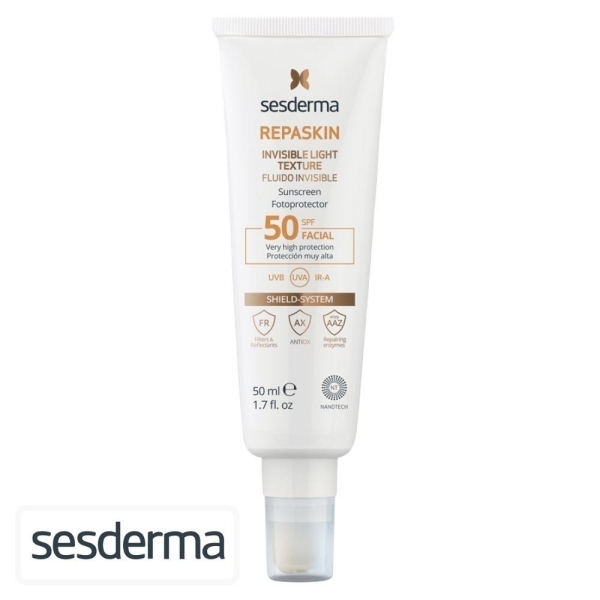 Sesderma Repaskin Ecran Solaire en Fluide Invisible Spf50 – 50ml