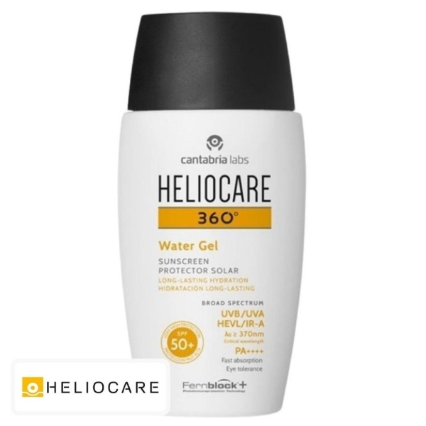 Heliocare 360° Water-Gel Ecran Solaire Invisible Spf50 – 50ml