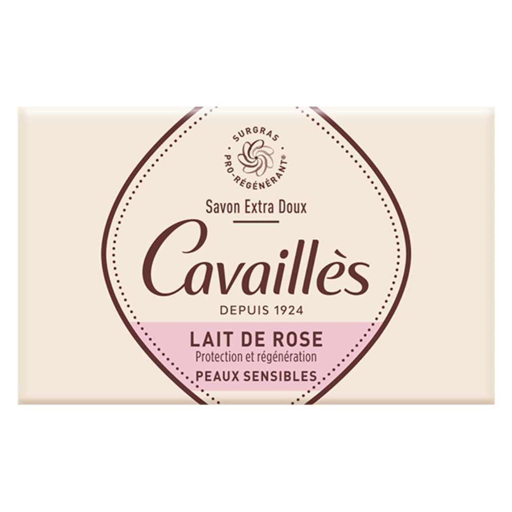 Rogé Cavaillès Savon Surgras Extra-Doux Parfumé Lait de Rose – 250g