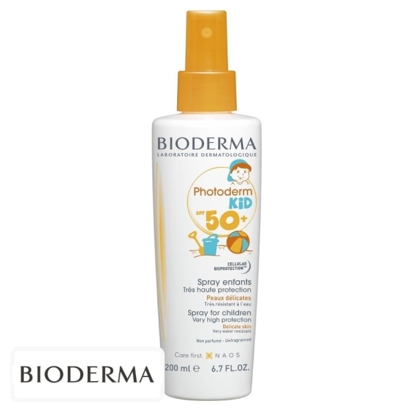 Bioderma Photoderm Kid Ecran Solaire en Spray Enfants Spf50 – 200ml