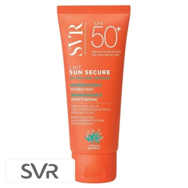 SVR Sun Secure Ecran Solaire en Lait Hydratant Biodégradable Spf50 – 250ml