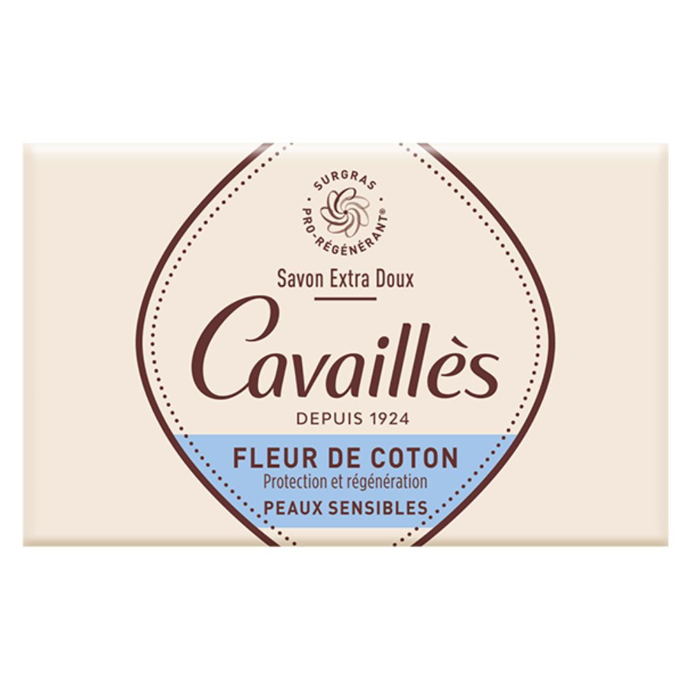 Rogé Cavaillès Savon Surgras Extra-Doux Parfumé Fleur de Coton – 250g