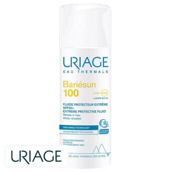 Uriage Bariésun 100 Ecran Solaire en Fluide Protecteur Extrême Invisible Spf50 – 50ml