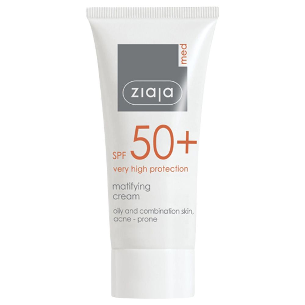 Ziaja Med Ecran Solaire en Crème Matifiante Invisible Spf50 – 50ml