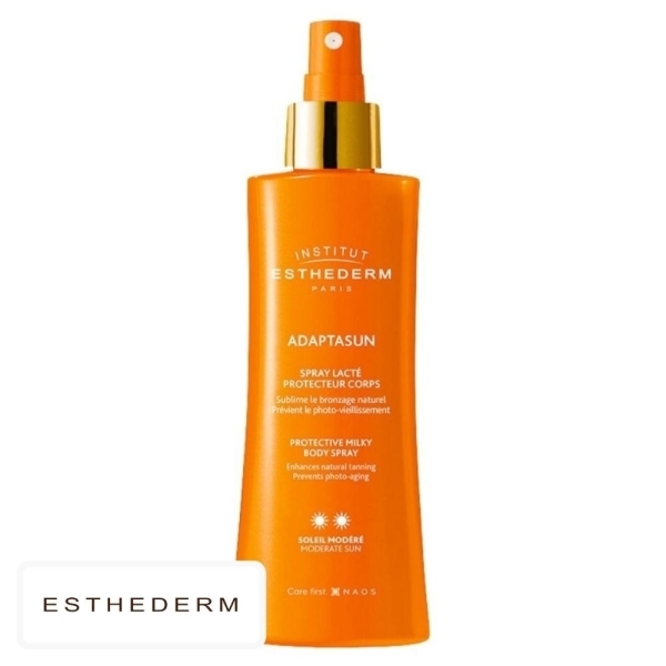 Esthederm Adaptasun Ecran Solaire en Spray Lacté Soleil Modéré – 150ml