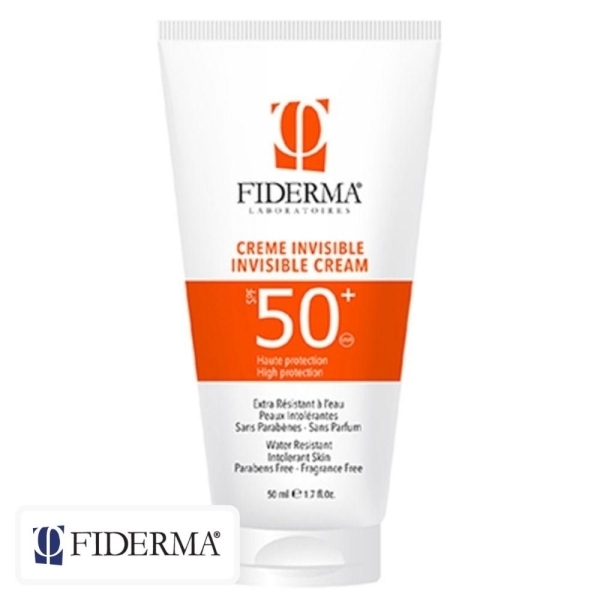 Fiderma Sunfid Ecran Solaire en Crème Invisible Spf50 – 50ml