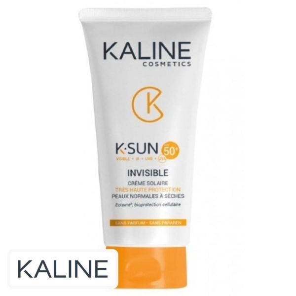 Kaline Cosmetics K-Sun Ecran Solaire en Crème Invisible Spf50 – 50ml