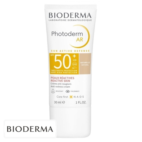 Bioderma Photoderm AR Ecran Solaire en Crème Teintée Anti-Rougeurs Spf50 – 30ml