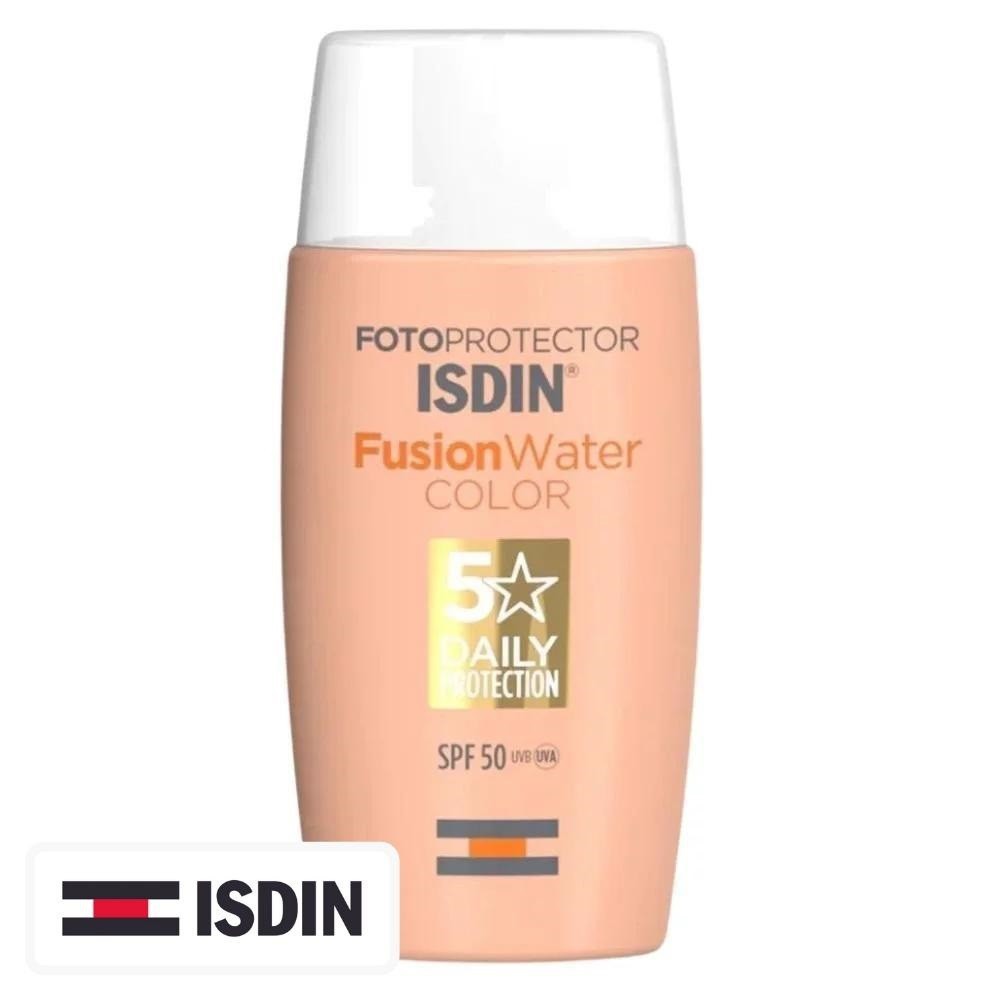 Isdin Fotoprotector Fusion Water Color Medium Ecran Solaire Toucher Sec Teinté Spf50 – 50ml