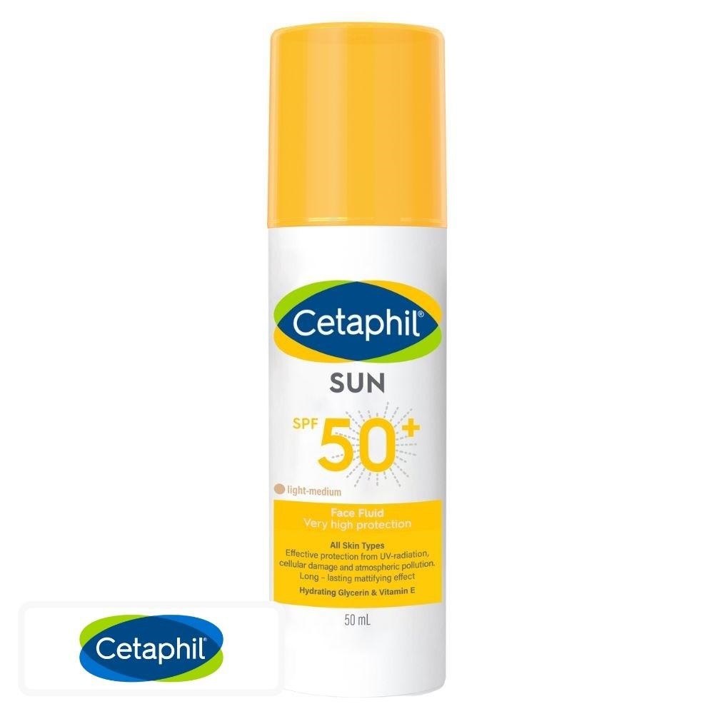 Cetaphil Sun Face Ecran Solaire en Fluide Teinté Spf50 – 50ml