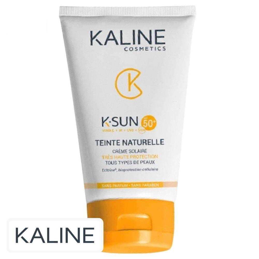 Kaline Cosmetics K-Sun Ecran Solaire en Crème Teinte Naturelle Spf50 – 50ml