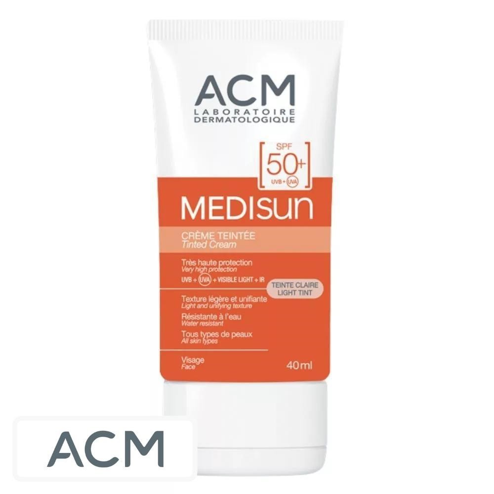 ACM Medisun Ecran Solaire en Crème Teintée Spf50 – 40ml